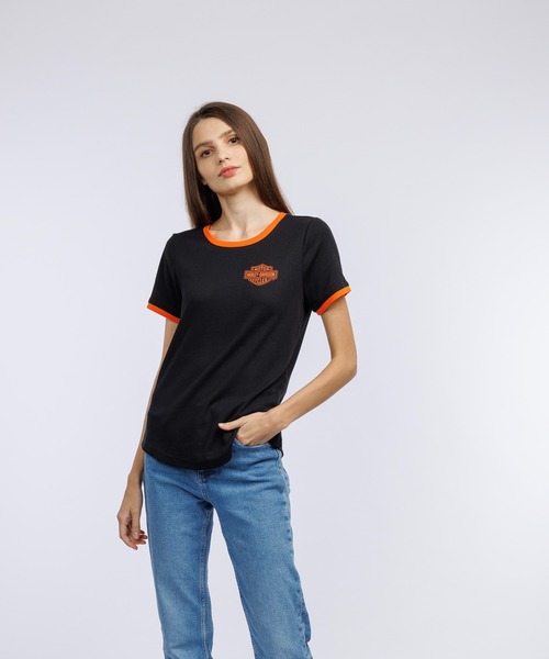 Harley Davidson tシャツ Screamin' Eagle(R)リンガーTシャツ