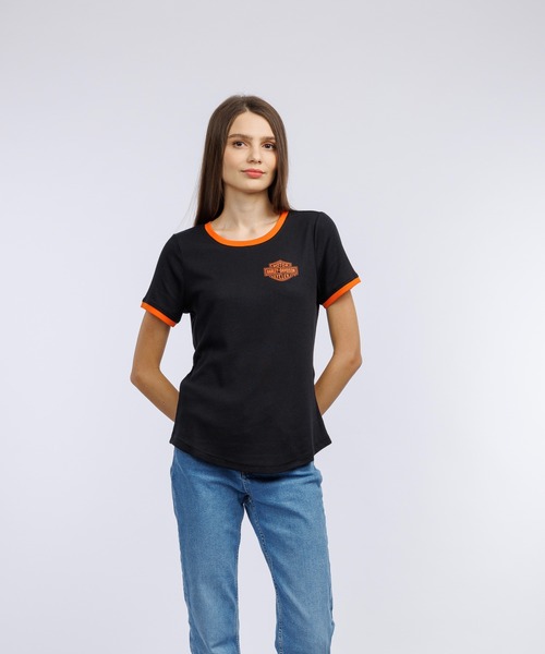 tシャツ Screamin' Eagle(R)バーンアウトTシャツ レディース Harley Davidson tシャツ Screamin' Eagle(R)ラグランロング