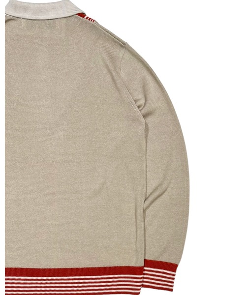 DECEMBERMAY ニット セーター Avignon Fake layered Knit Polo