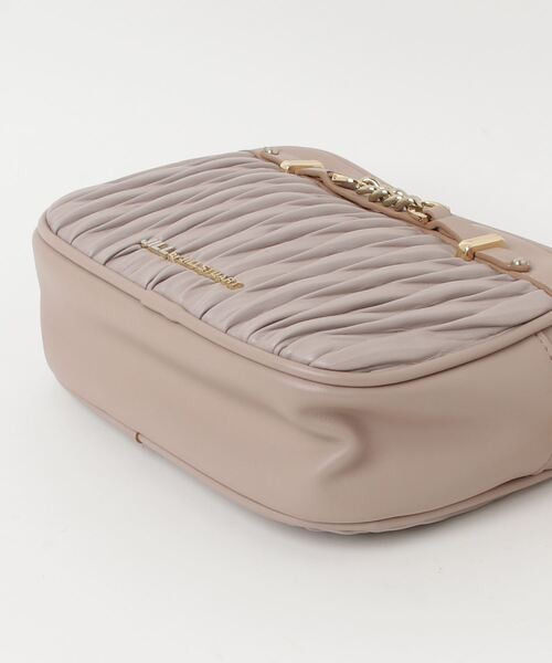 ベージュ キルティング ハンドバッグ　JILL BY JILLSTUART ツイードキルティングバニティ | JILL by JILL STUART（ジル