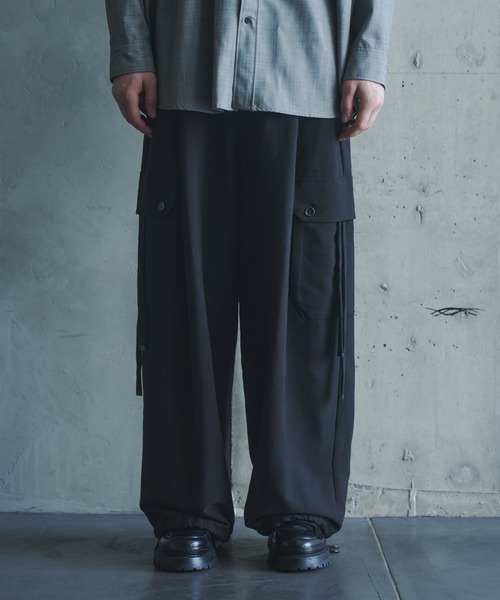 DOOPZ カーゴパンツ Parachute Wide Cargo Pants - パラシュート