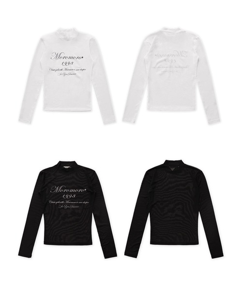 J_O ORIGINAL Xmas 限定ロングスリーブTシャツ　Mサイズ Moromoro tシャツ シースルーロングスリーブTシャツ CT0283