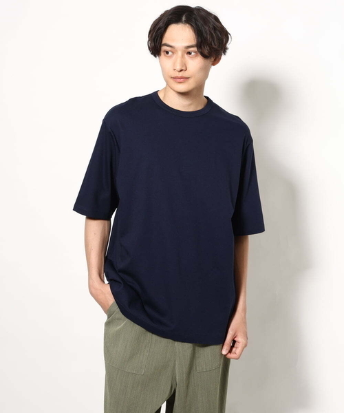 ダブルフェイスTシャツ ネイビー　リバーシブル チャンピオンChampion リバーシブルTシャツ ダブルフェイスT