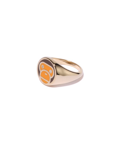 A BATHING APE 指輪 リング BABYILO SIGNET RING レディース