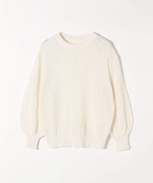 「SHIPS any」 長袖ニット ONE SIZE ホワイト レディース SHIPS any 「SHIPS any」 長袖ニット ONE SIZE ホワイト