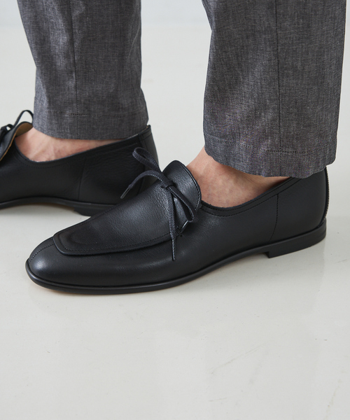 アルフレッド・バニスター（alfredoBANNISTER）/【JAPAN MADE】レースアップ モカ スリッポン alfredoBANNISTER（アルフレッドバニスター） スリッポン 「JAPAN MADE