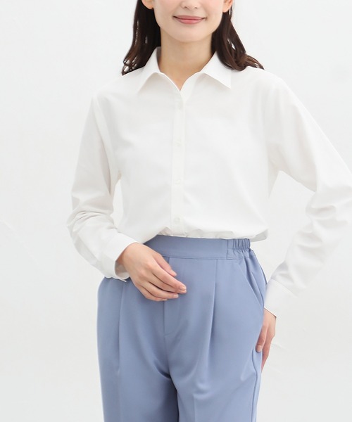 フォーマル ブラウス シャツ スキッパーシャツ レディース | Honeys