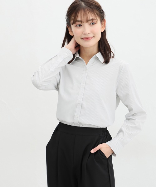 フォーマル ブラウス シャツ スキッパーシャツ レディース | Honeys | 23