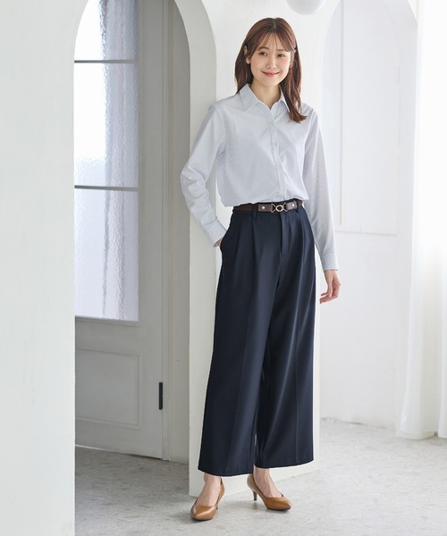 フォーマル ブラウス シャツ スキッパーシャツ レディース | Honeys | 16