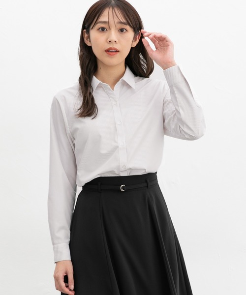フォーマル ブラウス シャツ スキッパーシャツ レディース | Honeys | 20