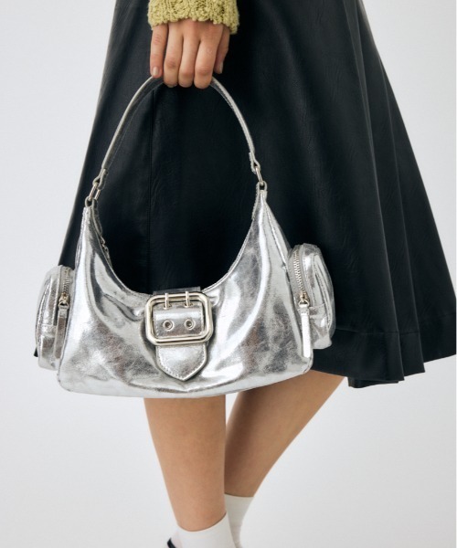 MOUSSY ハンドバッグ SIDE POCKET ホーボーバッグ : ZOZOTOWN
