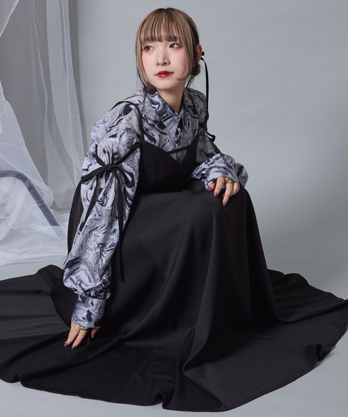 Mavie..7 シャツ ブラウス 「Mavie..7」「新色登場」柄シャツ