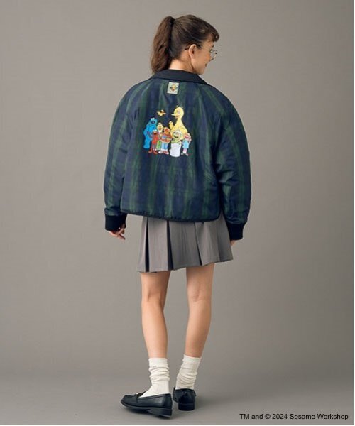 定率割引 西日本 pom ponette junior ブルゾン アウター 「AMI」セサミストリート ジャケット・ブルゾン