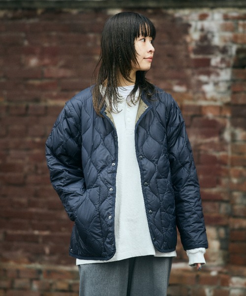 TAION ダウンジャケット ダウン MILITARY DETACHABLE SHOULDER