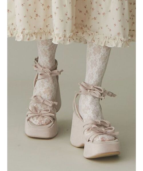 merry jenny サンダル ribbon sandal レディース : ZOZOTOWN