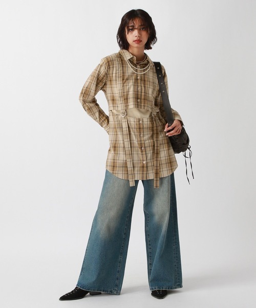 PAGEBOY（ページボーイ） ワンピース 2WAYシャツワンピース : ZOZOTOWN