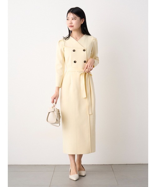 ワンピース AGORAIO m petit by misako / AMレースアップワンピース 黒 Y-25-08-15