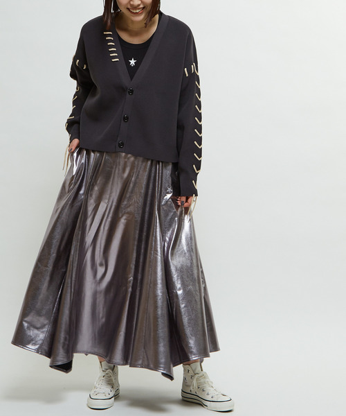 CONVERSE TOKYO ニット セーター BLANKET STITCH KNIT SHORT