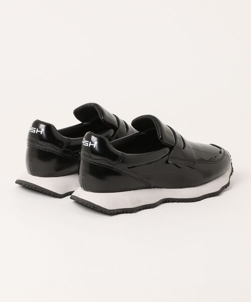 ■美品 定5万 アッシュ ASH ローファー 38 24 黒 ショートブーツ □美品 定5万 アッシュ ASH ローファー 38 24 黒 ショートブーツ