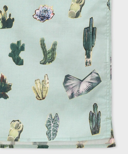 PS Paul Smith シャツ Prickly Pear オープンカラーシャツ