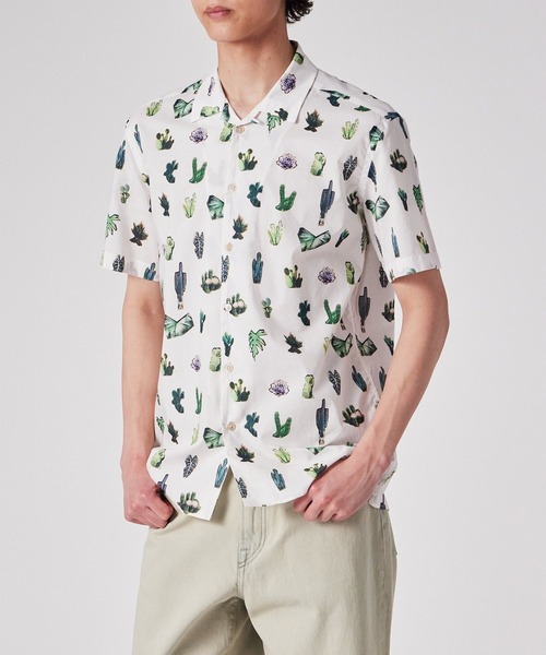 Paul Smith Prickly Pear オープンカラーシャツ PS Paul Smith シャツ Prickly Pear オープンカラーシャツ