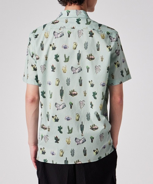 PS Paul Smith シャツ Prickly Pear オープンカラーシャツ