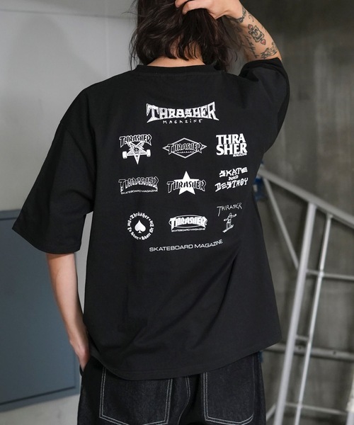 THRASHER（スラッシャー） tシャツ MULTI LOGOS S/S T-SHIRTS