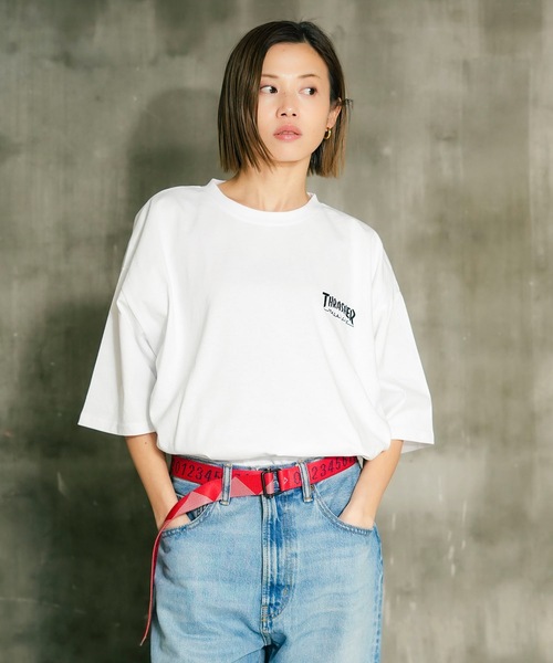 THRASHER（スラッシャー） tシャツ MULTI LOGOS S/S T-SHIRTS