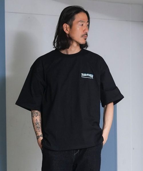 THRASHER（スラッシャー） tシャツ MULTI LOGOS S/S T-SHIRTS
