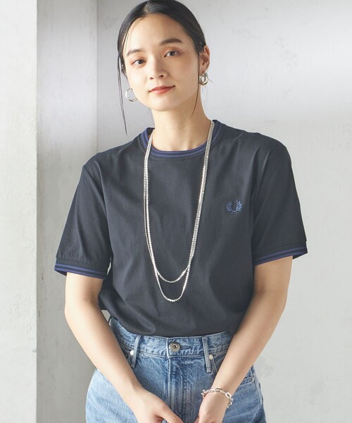 【SHIPS別注】FRED PERRY Tシャツ FRED PERRY tシャツ 「SHIPS別注」FRED PERRY:COOLMAX(R) 鹿の子