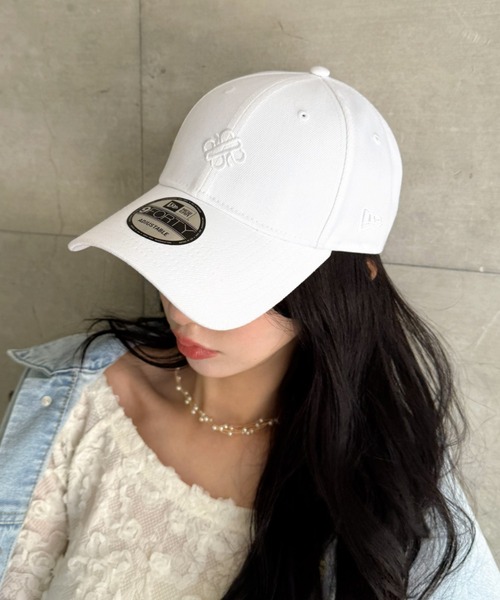 New Era|NY ツイード 9FORTY レディース キャップ NEW ERA キャップ 帽子 「NEW ERA」9FORTYフロントロゴキャップ