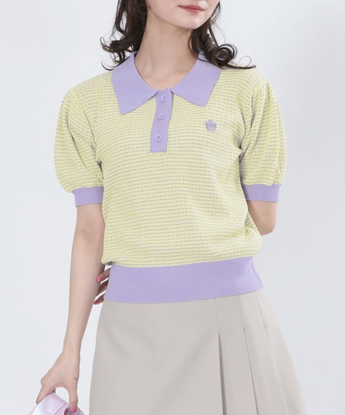 マリークワント⭐︎ニット⭐︎ポロ⭐︎新品 MARY QUANT ニット セーター マリークワント mary quant バイ