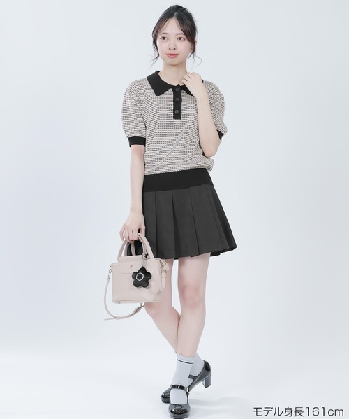 マリークワント⭐︎ニット⭐︎ポロ⭐︎新品 PUBLUX ニット セーター MARY QUANT × PUBLUX/マリークワント 袖
