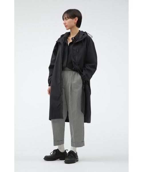 MARGARET HOWELL パンツ COTTON LINEN GINGHAM レディース
