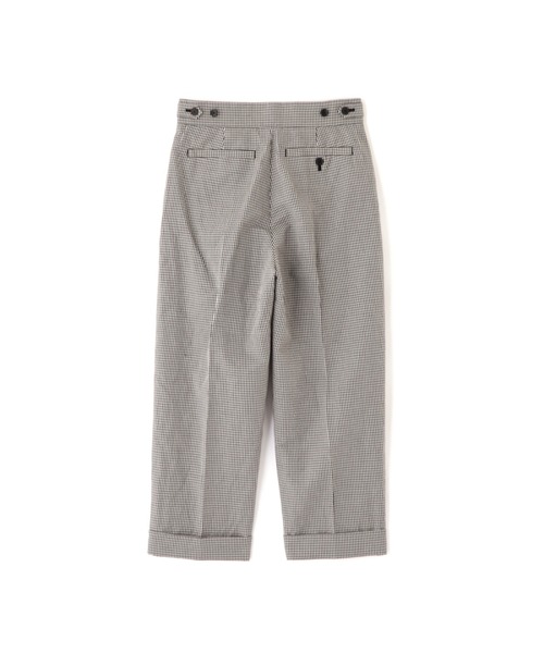 パンツ MARGARET HOWELL COTTON LINEN GINGHAM MARGARET HOWELL パンツ COTTON LINEN GINGHAM レディース