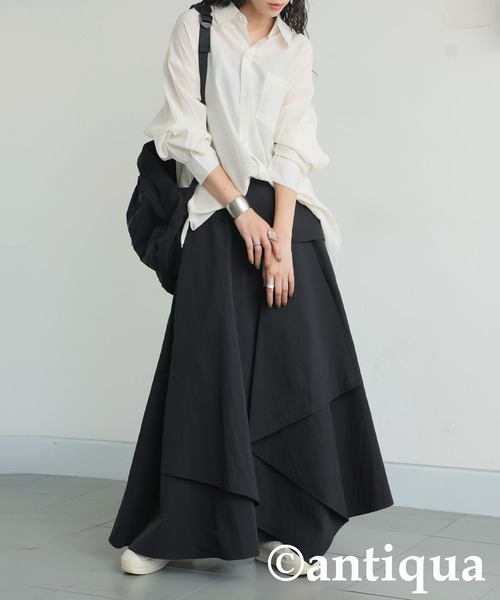 Vaquera ヴァケラ アシンメトリースカート ブラック Sacai アシンメトリー スカート | ブラック | FARFETCH JP