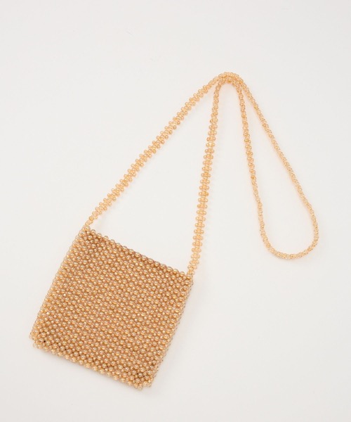 The Bagmati(バグマティ) ビーズショルダーバッグ The Bagmati ショルダーバッグ バッグ 「BAGMATI」ビーズバッグ
