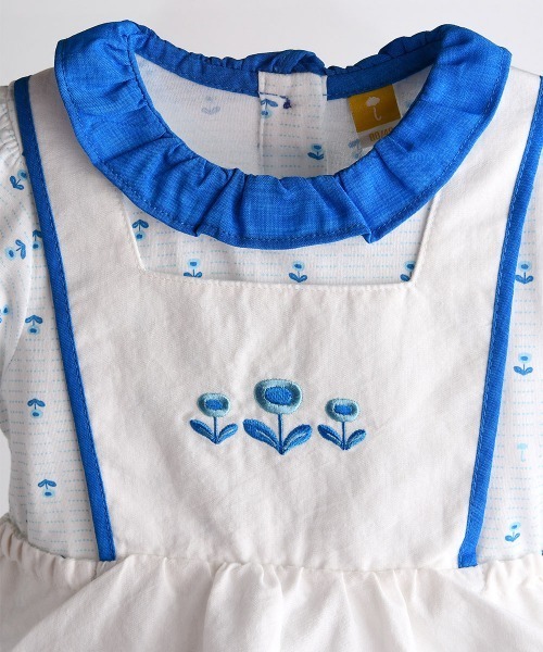 ベビー服 ロンパース 「2点セット」ブルーミング半袖Tシャツ 