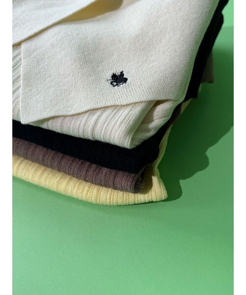 POLO BCS ニット セーター 「POLO BCSコラボ」アシメカラー