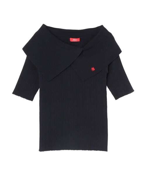 POLO BCS ニット セーター 「POLO BCSコラボ」アシメカラー