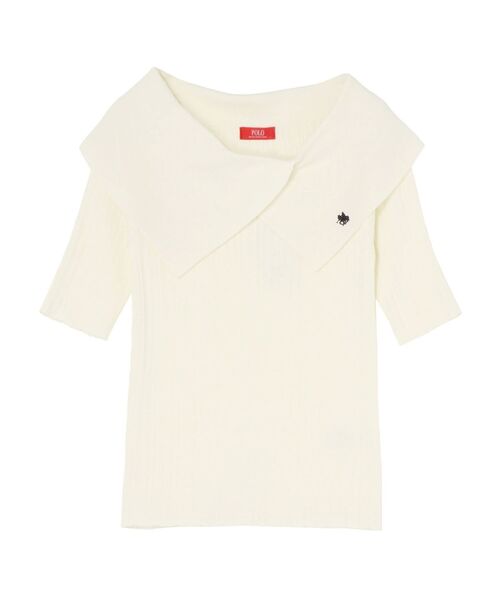 POLO BCS ニット セーター 「POLO BCSコラボ」アシメカラー