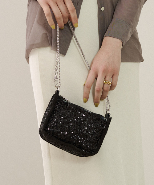 ■LeSportsac■ チェーン2段ジップミニショルダーバッグ LeSportsac ショルダーバッグ バッグ 2WAY CHAIN MINI BAG