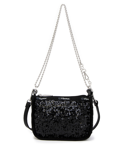★LeSportsac★ 2WAY CHAIN MINI BAGスターブライト 2WAY CHAIN MINI BAGスターブライトシルバー（ミニバッグ