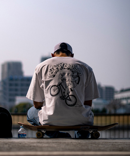 tシャツ 「 CHROME / クローム 」LSC TEE WIDE FIT ESOW ver.1 / ライムストーン ケーブ ティー ワイド フィッ