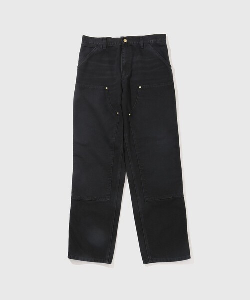 パンツ Carhartt double knee overall Carhartt Men's Loose Straight Washed Duck Double-Front