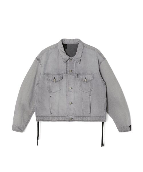 N.HOOLYWOOD COMPILE デニムジャケット BLOUSON N.HOOLYWOOD - N.HOOLYWOOD COMPILE STAND COLLAR BLOUSON