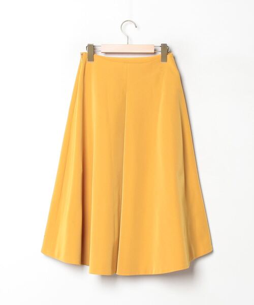 BLENHEIM 「BLENHEIM」 ロングスカート S イエロー レディース