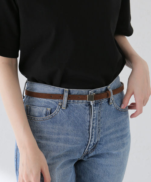 plage ベルト LEFIJE / レフィエ SUEDE レディース : ZOZOTOWN