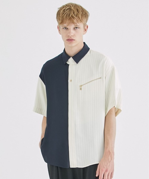 CULLNI 半袖シャツ CULLNI 「CULLNI」 半袖シャツ 1 ベージュ メンズ : ZOZOTOWN