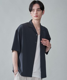 シャツ BROWNY/「25年春夏新作」クレープオープンカラーシャツ メンズ レディース｜ZOZOTOWN Yahoo!店